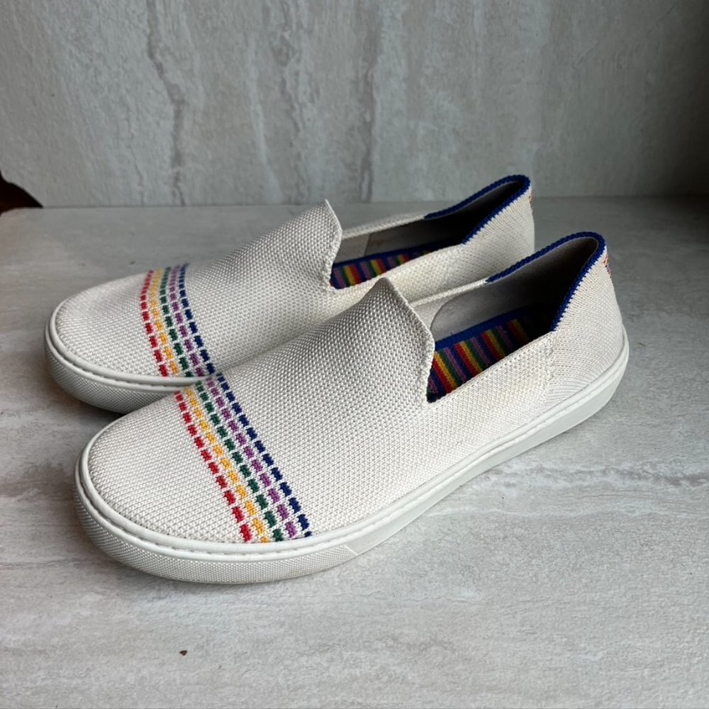 ** Rothy’s Kids Rainbow Sneaker Size Kids 4 womens 5.5
